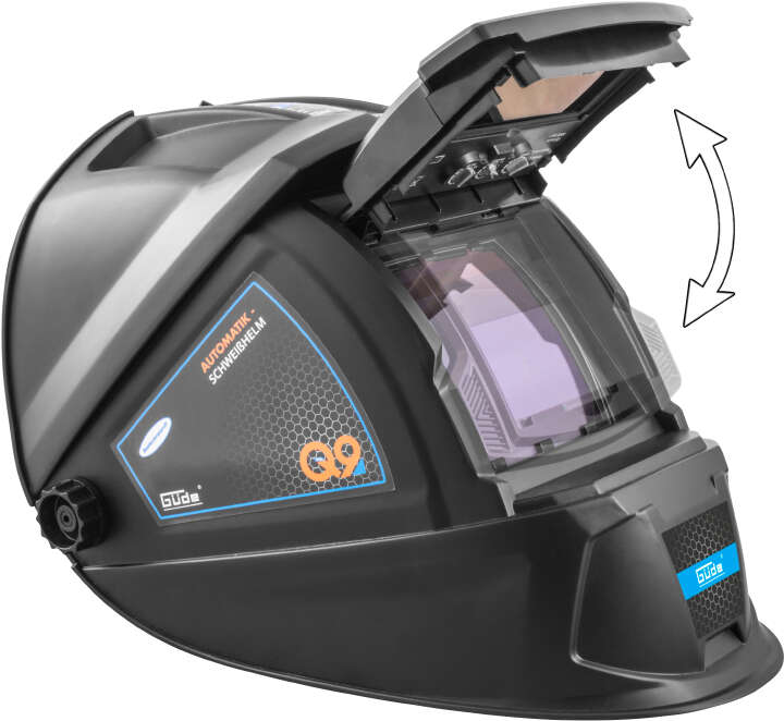 Güde Automatischer Schweißhelm GSH-K mit Kombi-Klappfunktion